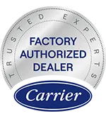 Carrier Factory Authorized Dealer Logo